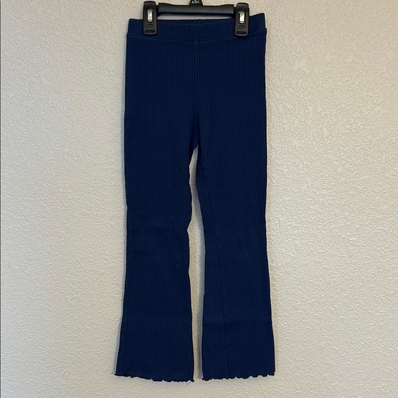 Navy Blue Kids Ribbed Bottoms - Picture 1 of 7
